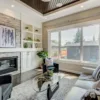 Airbnb in Banff with modern mountain-inspired vacation rental interior