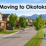 Moving to Okotoks AB Alberta with mountain views